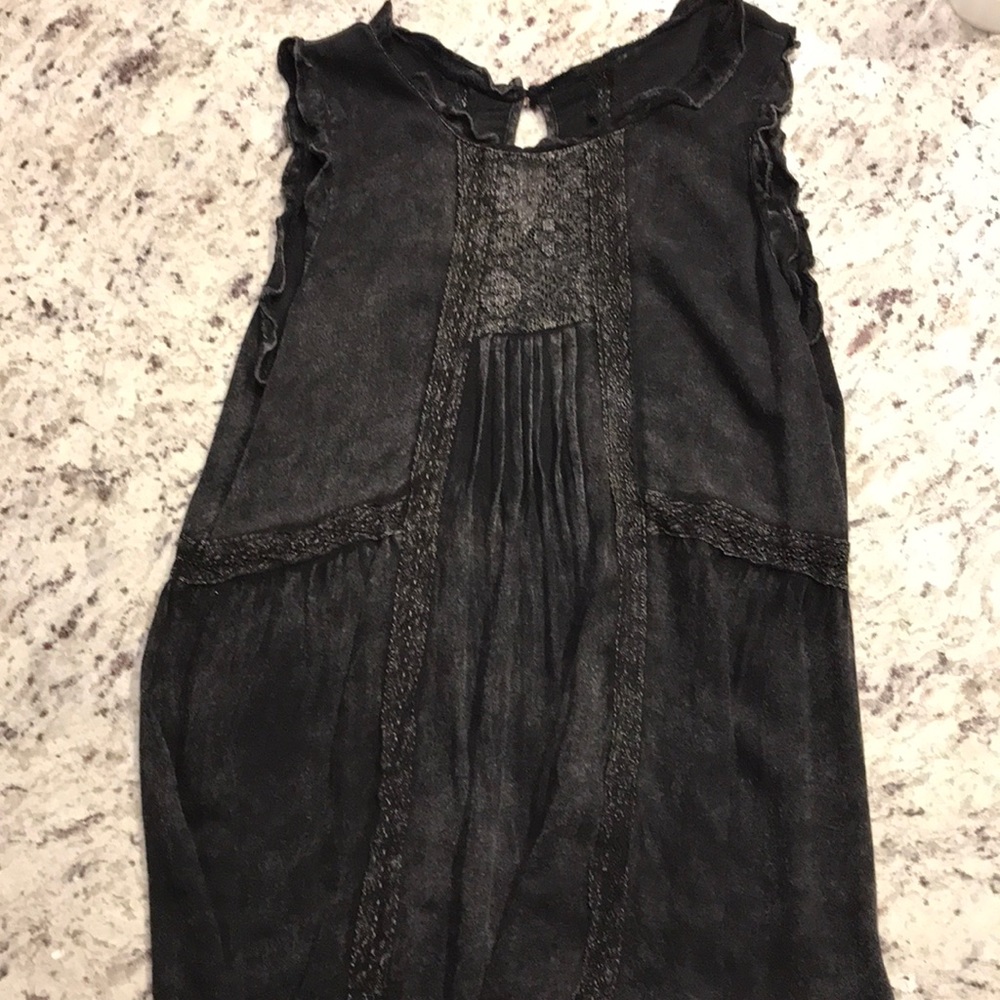 Black denim looking tunic but sooo soft